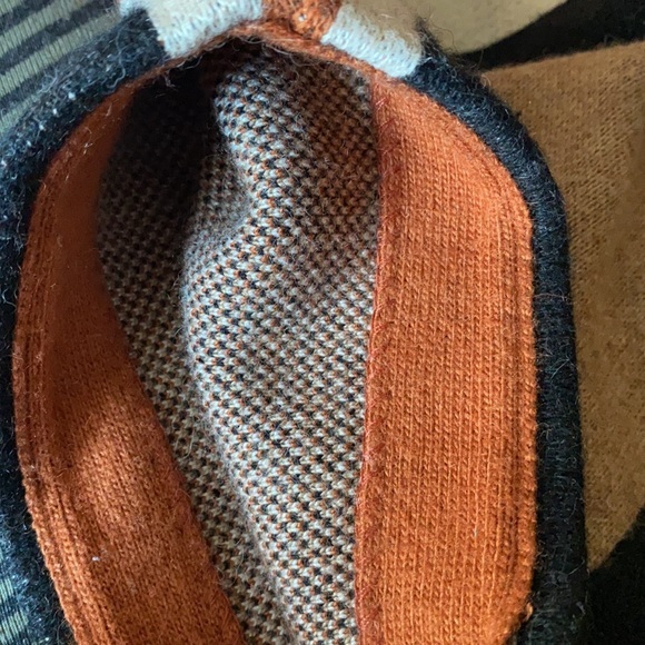 THML Aztec print rabbit hair blend CROPPED sweater - Picture 6 of 6